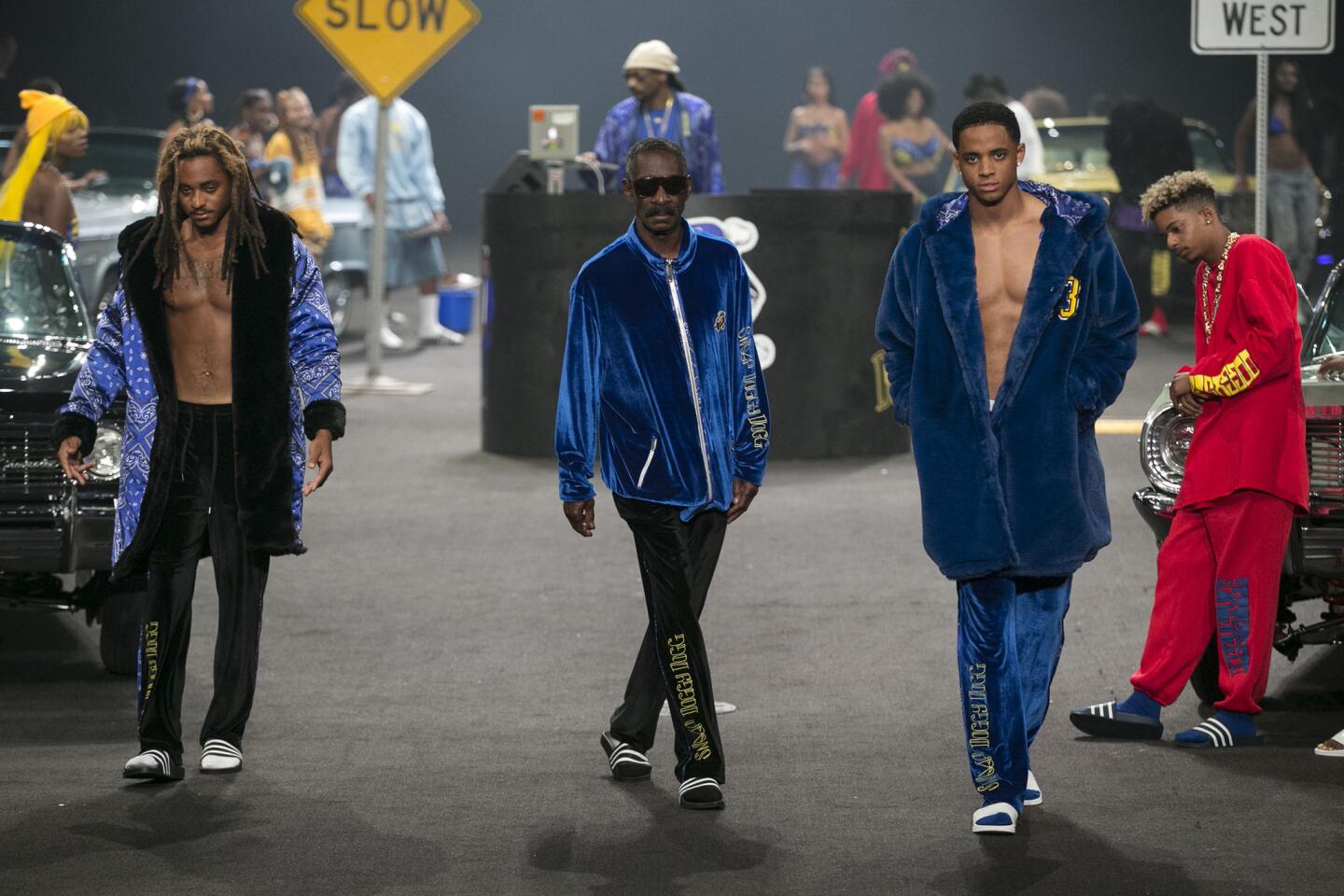 At Made LA, Snoop Dogg and Wiz Khalifa make the traditional runway 